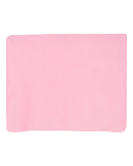 Alpine Fleece Fleece Throw Blanket. 8700 - Pink