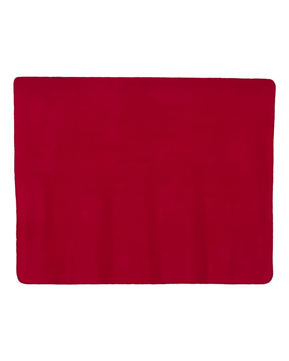 Alpine Fleece Fleece Throw Blanket. 8700 - Red