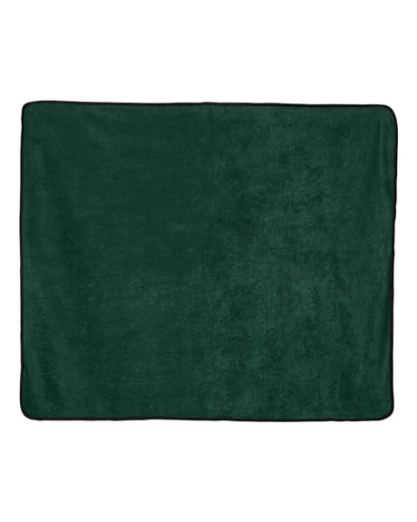 Alpine Fleece Polyester/Nylon Picnic Blanket. 8701 - Forest