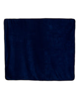Alpine Fleece Polyester/Nylon Picnic Blanket. 8701 - Navy