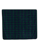 Alpine Fleece Polyester/Nylon Patterned Picnic Blanket. 8702 - Blackwatch