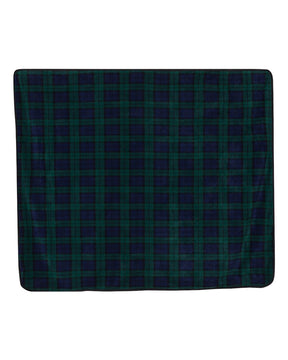 Alpine Fleece Polyester/Nylon Patterned Picnic Blanket. 8702 - Blackwatch