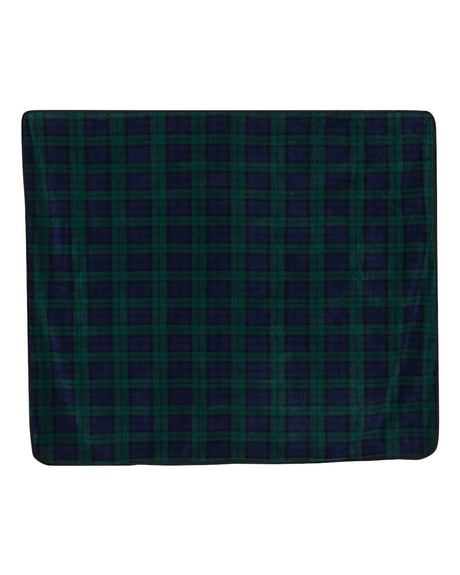 Alpine Fleece Polyester/Nylon Patterned Picnic Blanket. 8702 - Blackwatch