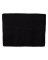 Alpine Fleece Value Blanket. 8711 - Black