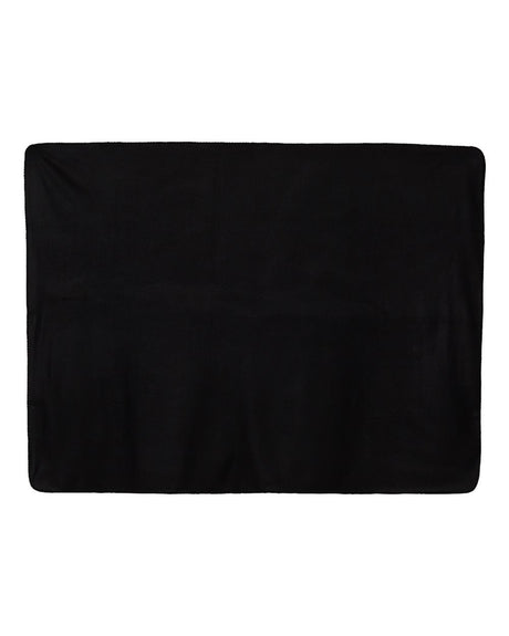 Alpine Fleece Value Blanket. 8711 - Black