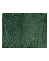 Alpine Fleece Micro Mink Sherpa Blanket. 8712 - Forest