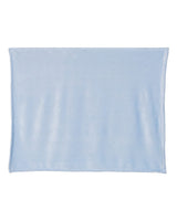 Alpine Fleece Mink Touch Luxury Baby Blanket. 8722 - Baby Blue
