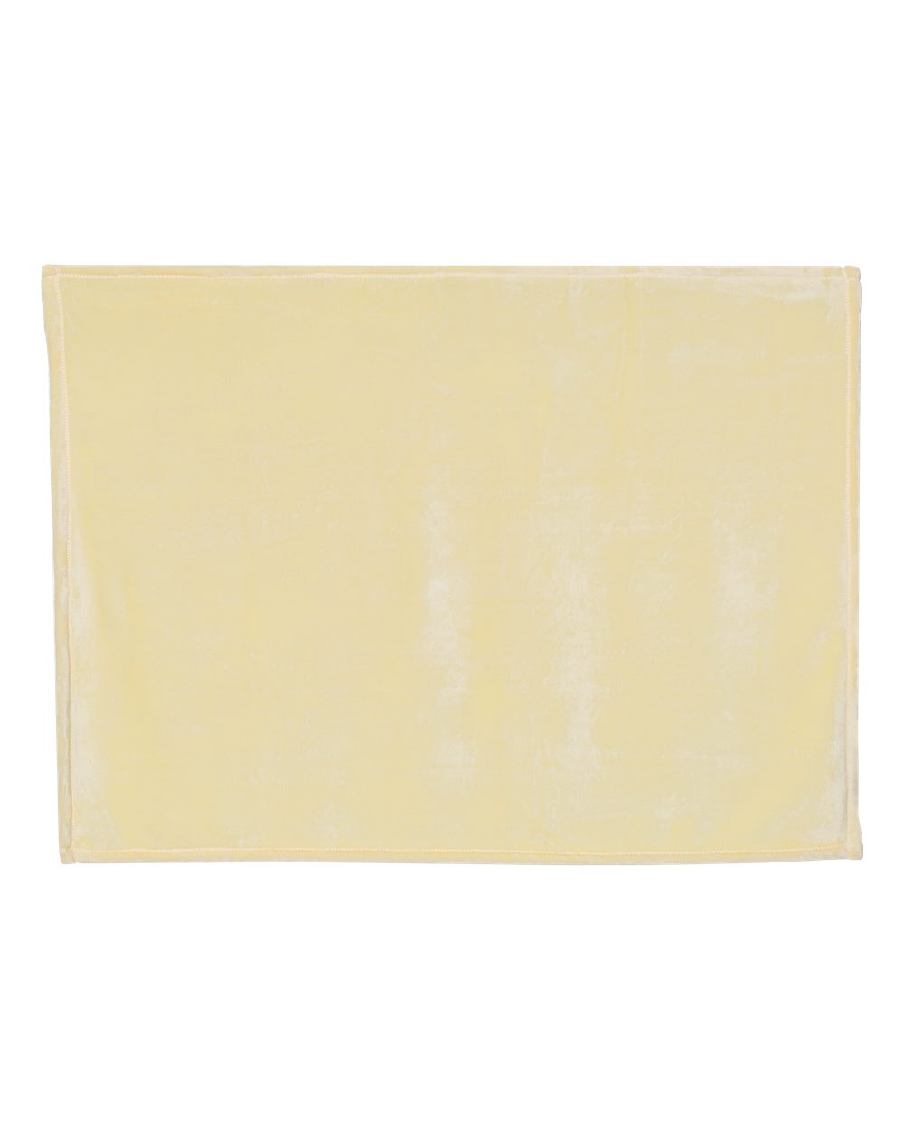 Alpine Fleece Mink Touch Luxury Baby Blanket. 8722 - Soft Yellow