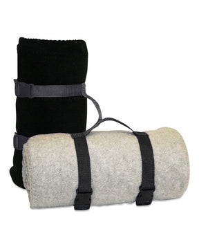 Alpine Fleece Blanket Strap. 8820 - Black