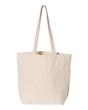 Liberty Bags Large Canvas Tote. 8866 - Natural