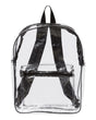 Liberty Bags Clear PVC Backpack. 7010 - Black