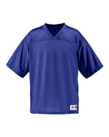 Augusta Sportswear Men's Stadium Replica Football Jersey. 257 - Purple