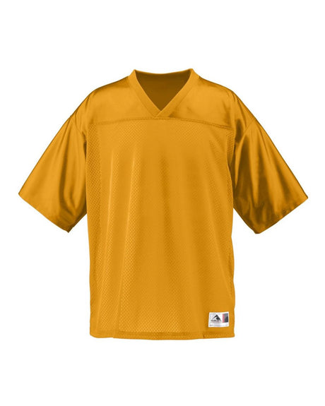 Augusta Sportswear Men's Stadium Replica Football Jersey. 257 - Gold
