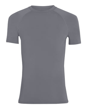 Augusta Sportswear Men's Hyperform Compression Raglan T-Shirt. 2600 - Graphite