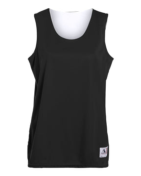 Augusta Sportswear Women's Reversible Wicking Tank Top. 147 - Black/ White