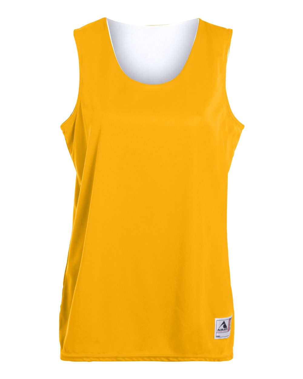 Augusta Sportswear Women's Reversible Wicking Tank Top. 147 - Gold/ White