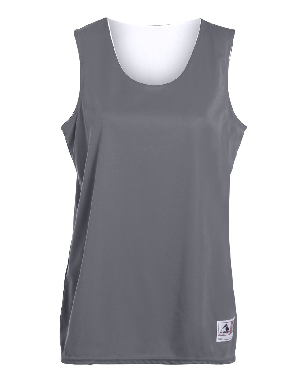 Augusta Sportswear Women's Reversible Wicking Tank Top. 147 - Graphite/ White