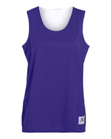 Augusta Sportswear Women's Reversible Wicking Tank Top. 147 - Purple/ White