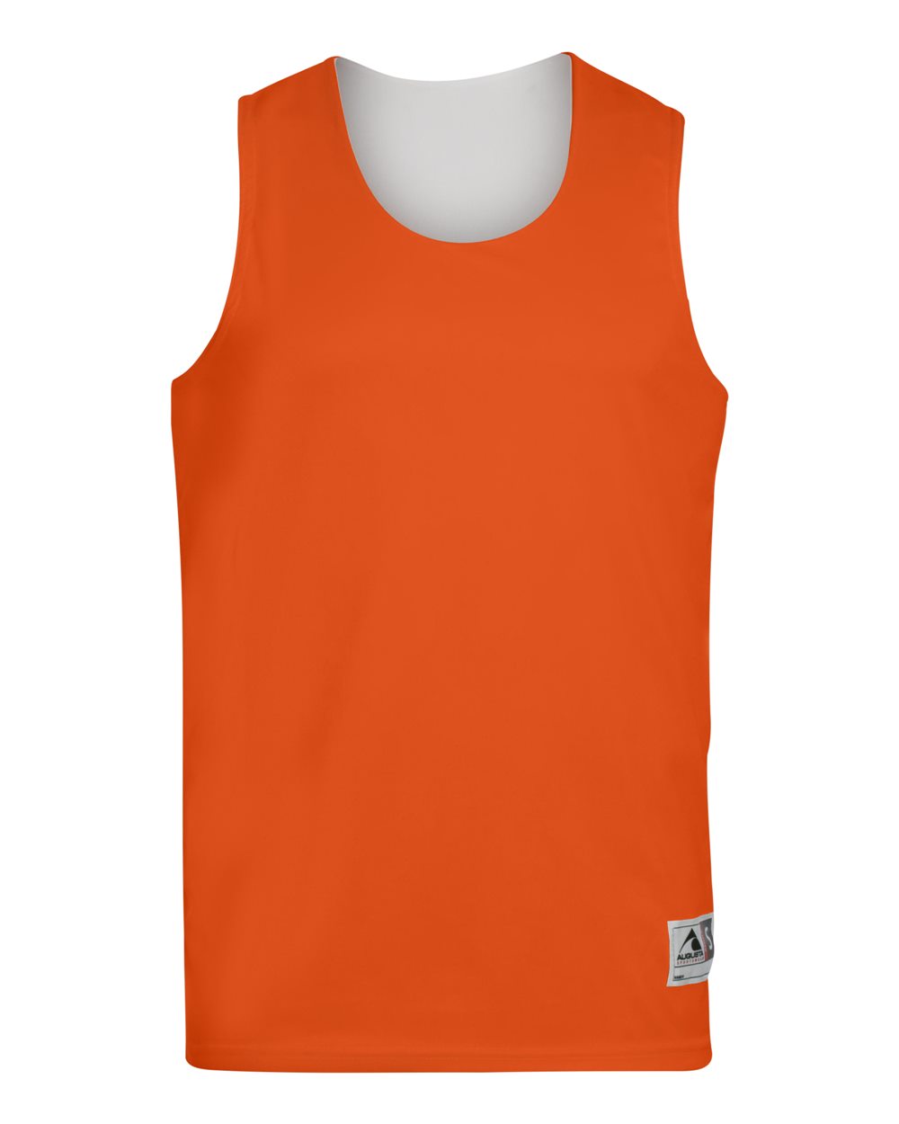 Augusta Sportswear Unisex Reversible Wicking Tank Top. 148 - Orange/ White