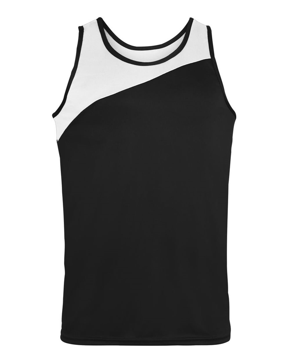 Augusta Sportswear Men's Accelerate Jersey. 352 - Black/ White