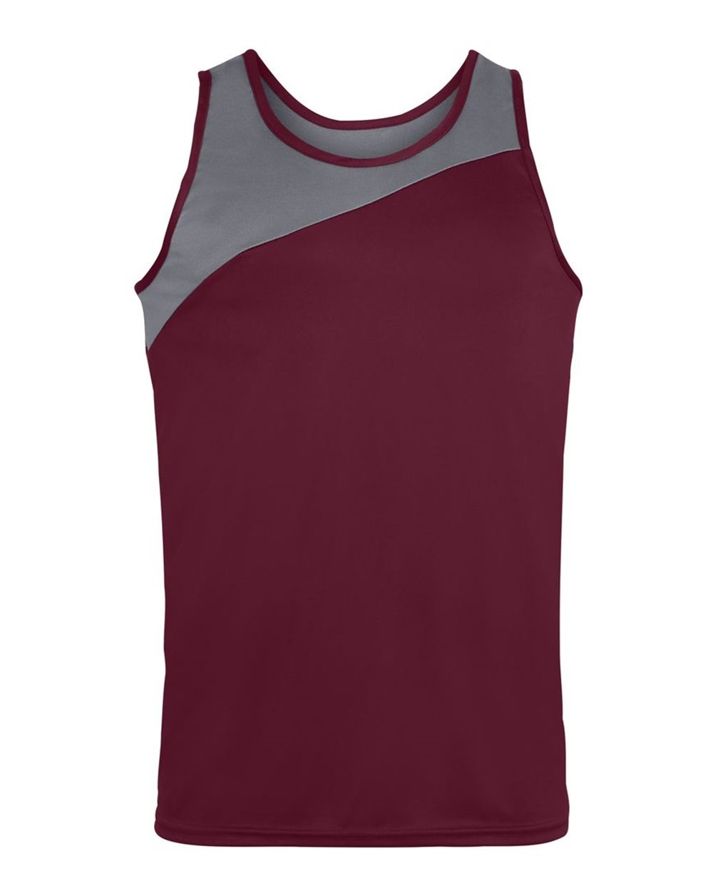 Augusta Sportswear Men's Accelerate Jersey. 352 - Maroon/ Graphite