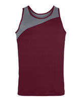 Augusta Sportswear Men's Accelerate Jersey. 352 - Maroon/ Graphite