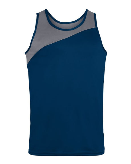 Augusta Sportswear Men's Accelerate Jersey. 352 - Navy/ Graphite