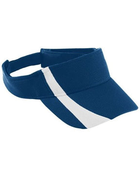 Augusta Sportswear Adjustable Wicking Mesh Two-Color Visor. 6260