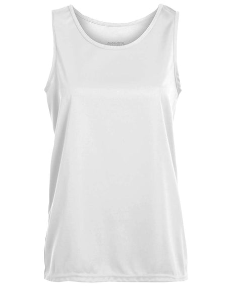 Augusta Sportswear Girls' Training Tank Top. 1706 - White