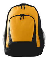 Augusta Sportswear Ripstop Backpack. 1710 - Gold/ Black