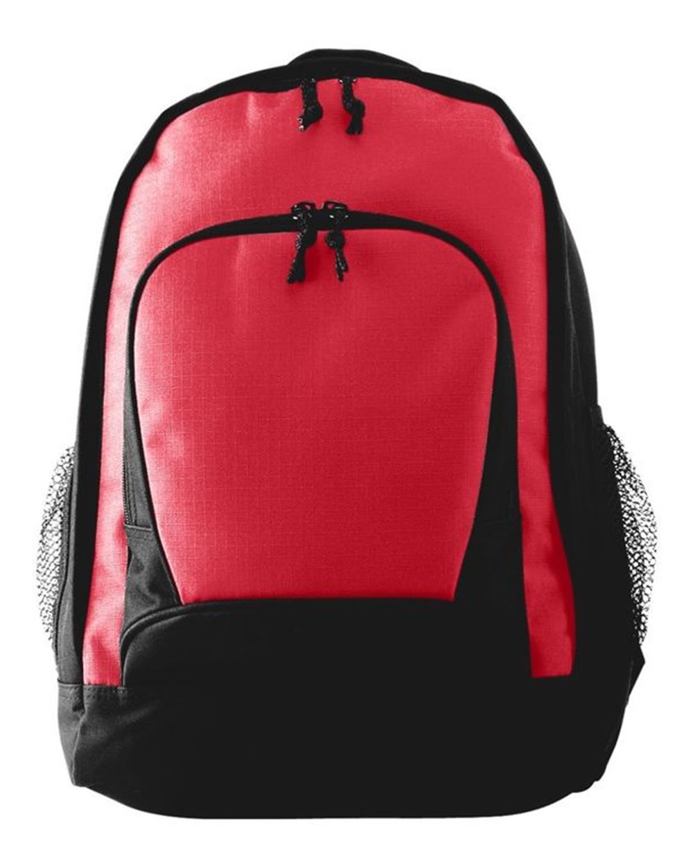 Augusta Sportswear Ripstop Backpack. 1710 - Red/ Black