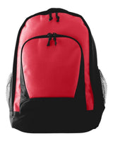 Augusta Sportswear Ripstop Backpack. 1710 - Red/ Black