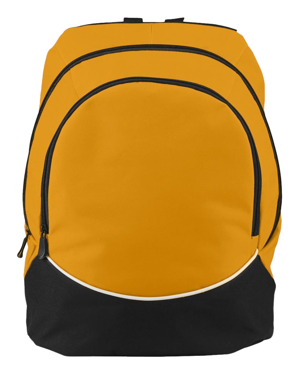 Augusta Sportswear Tri-Color Backpack. 1915 - Gold/ Black/ White
