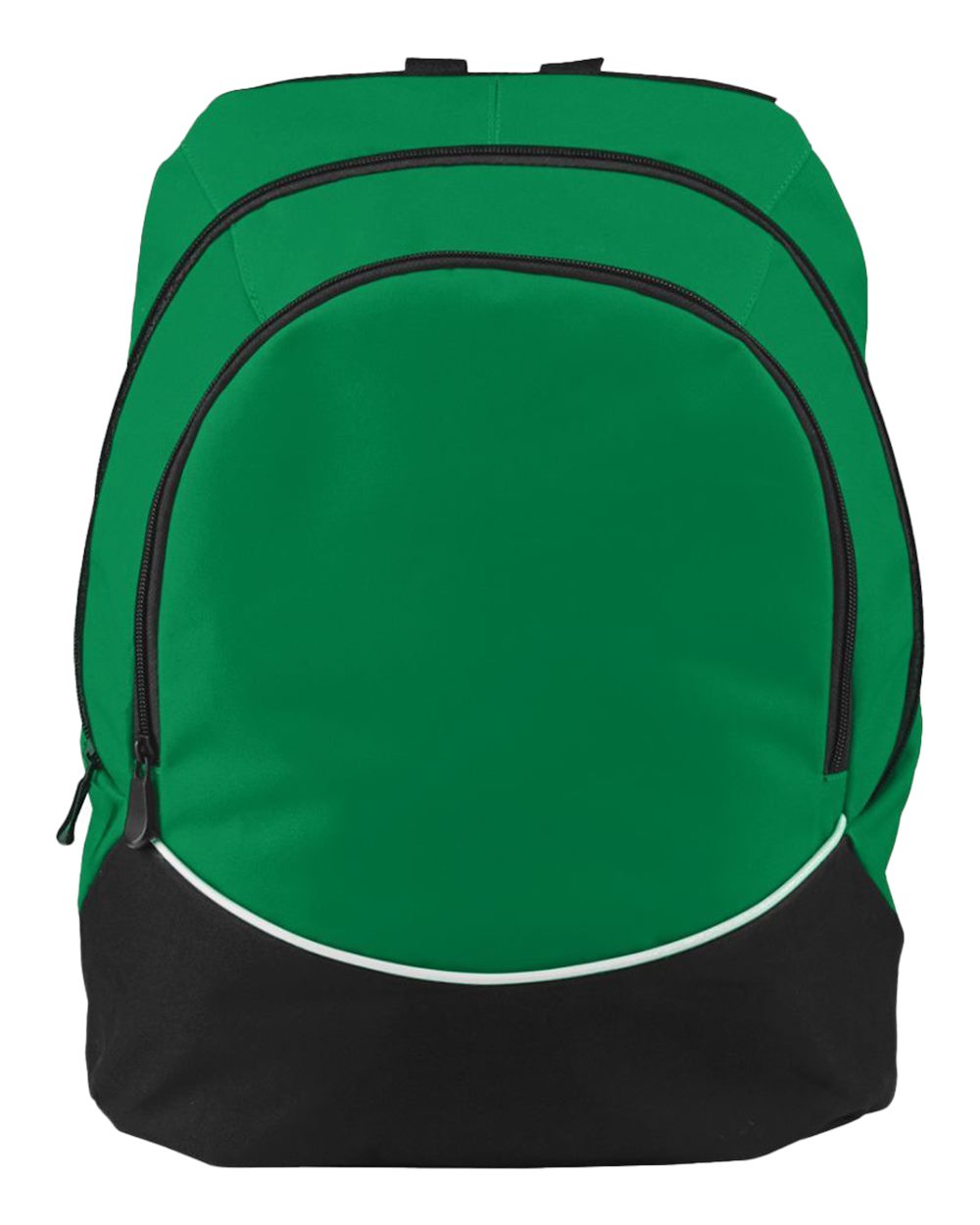 Augusta Sportswear Tri-Color Backpack. 1915 - Kelly/ Black/ White