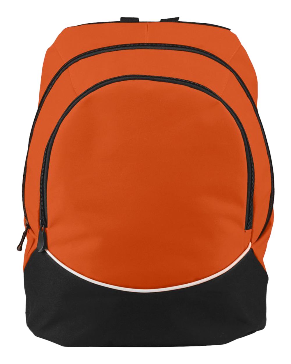 Augusta Sportswear Tri-Color Backpack. 1915 - Orange/ Black/ White