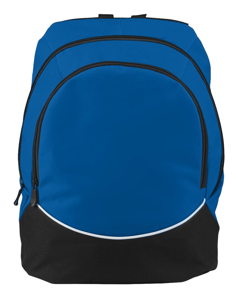 Augusta Sportswear Tri-Color Backpack. 1915 - Royal/ Black/ White