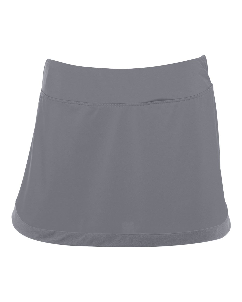 Augusta Sportswear Girls' Action Color Block Skort. 2411 - Graphite/ Graphite