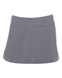 Augusta Sportswear Girls' Action Color Block Skort. 2411 - Graphite/ Graphite