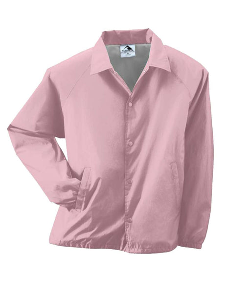 Augusta Sportswear Men's Coach's Jacket. 3100 - Light Pink