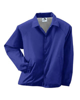 Augusta Sportswear Men's Coach's Jacket. 3100 - Purple