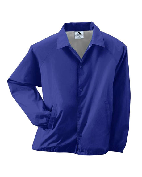 Augusta Sportswear Men's Coach's Jacket. 3100 - Purple