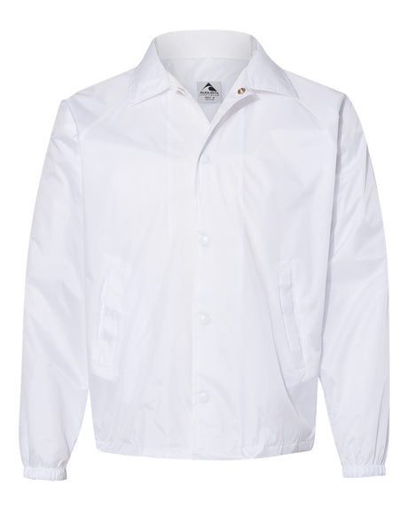 Augusta Sportswear Men's Coach's Jacket. 3100 - White
