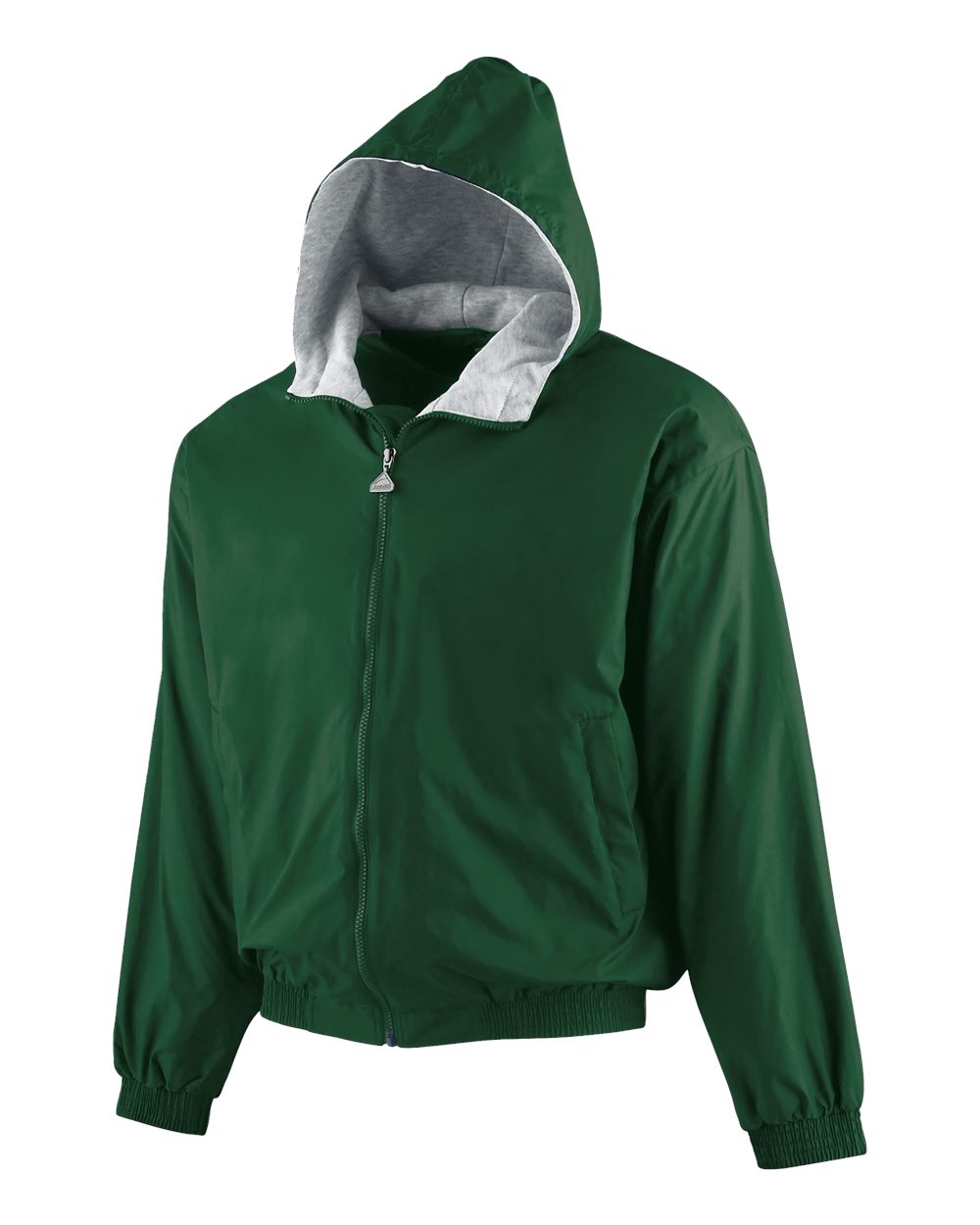 Augusta Sportswear Youth Hooded Taffeta Jacket. 3281 - Dark Green