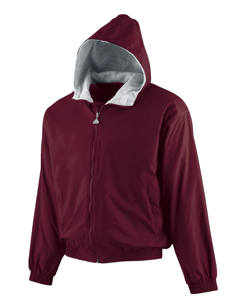 Augusta Sportswear Youth Hooded Taffeta Jacket. 3281 - Maroon