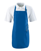 Augusta Sportswear Full Length Apron with Pockets. 4350 - Royal