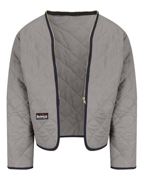 Bulwark Men's Flame Resistant Zip-In Zip-Out Modaquilt Liner. LML2 - GY-Grey
