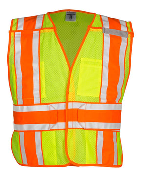 Kishigo Unisex Four Season Breakaway Vest. 1166B - Lime