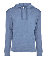 Next Level Unisex Malibu Welt Pocket Hoodie Sweatshirt. 9300 - Heather Bay Blue