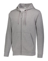 Augusta Sportswear Men's 60/40 Fleece Full-Zip Hooded Sweatshirt. 5418 - Charcoal Heather