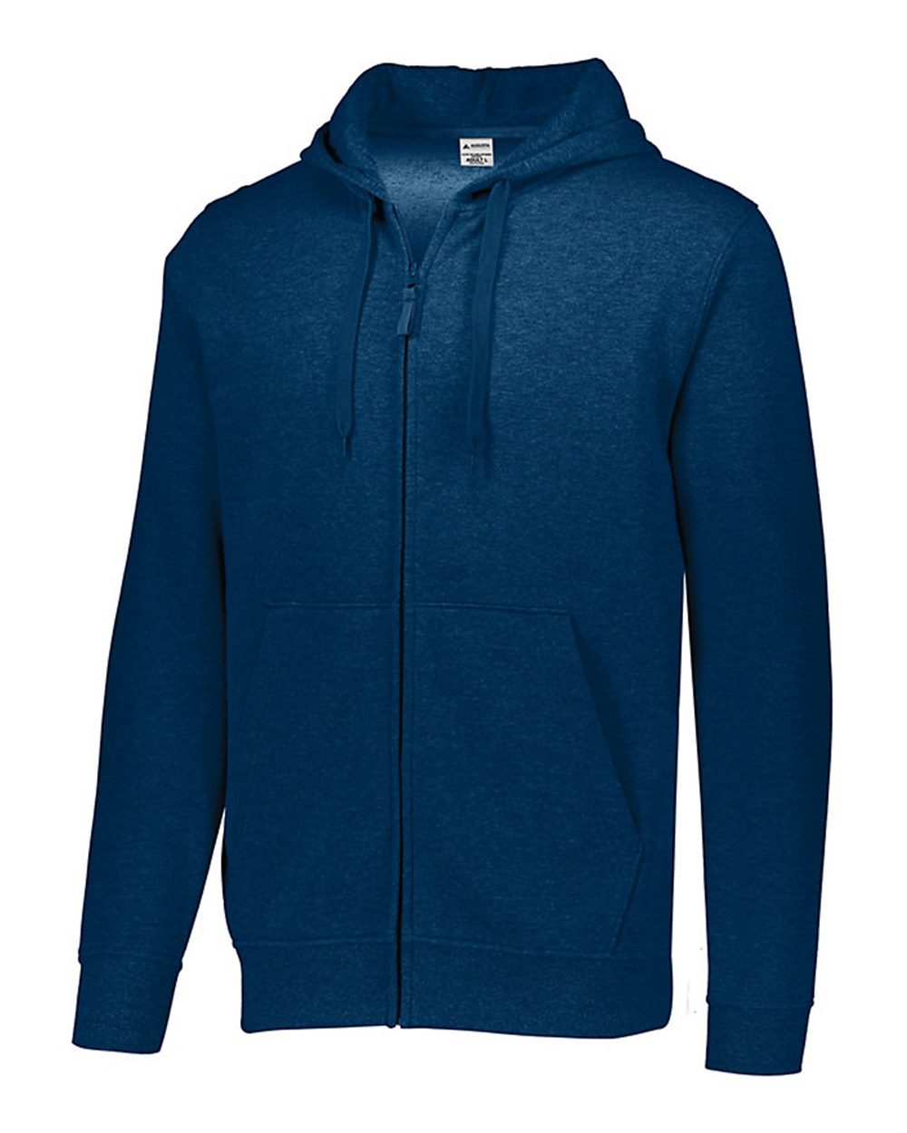 Augusta Sportswear Men's 60/40 Fleece Full-Zip Hooded Sweatshirt. 5418 - Navy